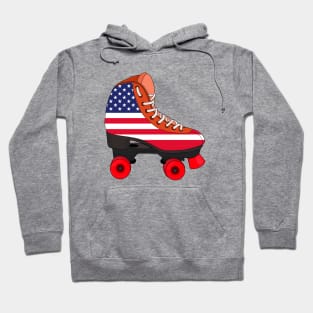 Roller Skating United States Hoodie